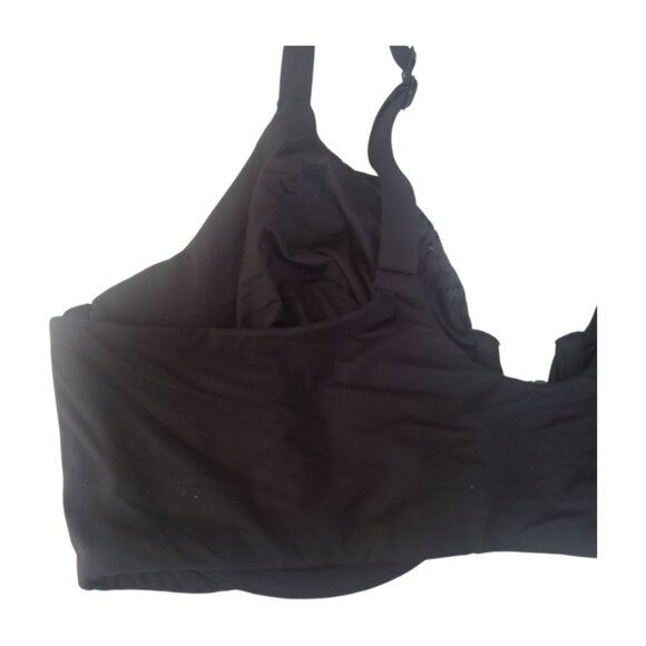 CT2038 Chantelle Women's Norah Comfort Front Closure Bra Black 38C - Picture 5 of 7